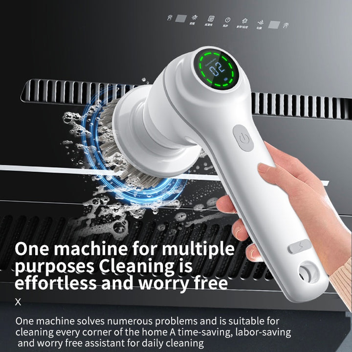 Electric Spin Cleaning Scrubber