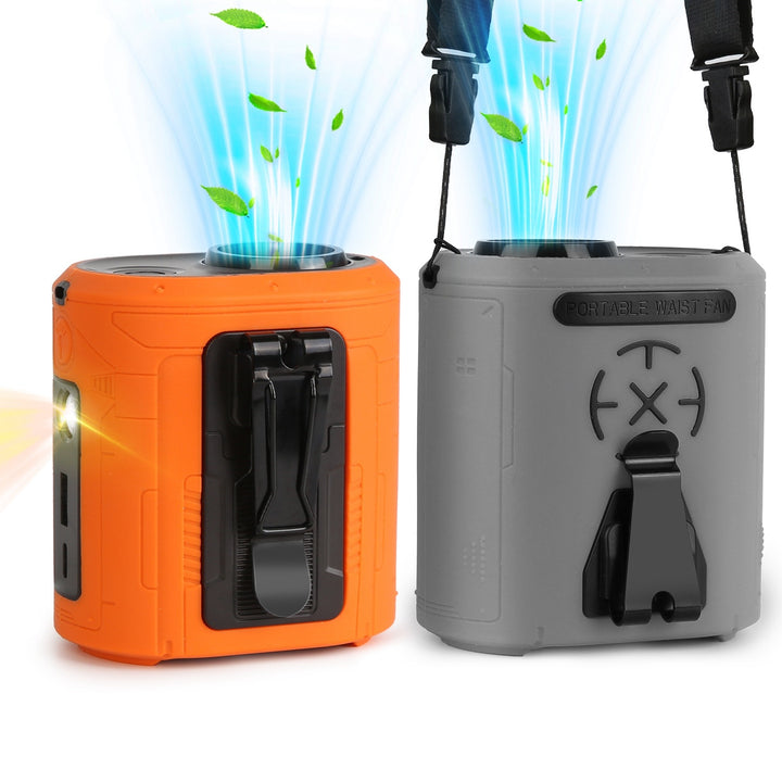 5 In 1 Portable Waist Clip Fan For Camping