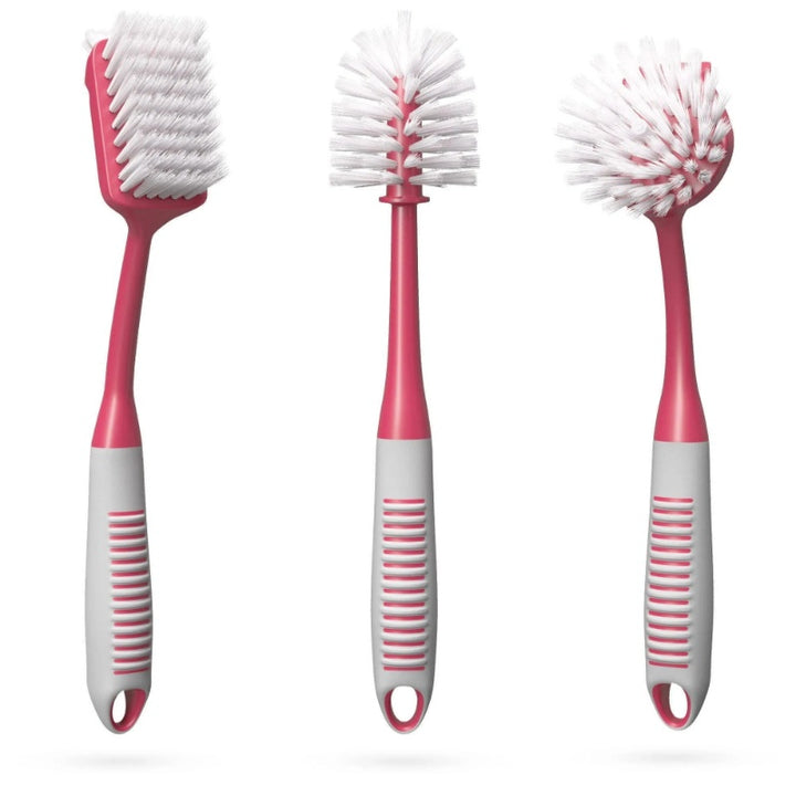 Set Of 3 With Bottle Water Brush