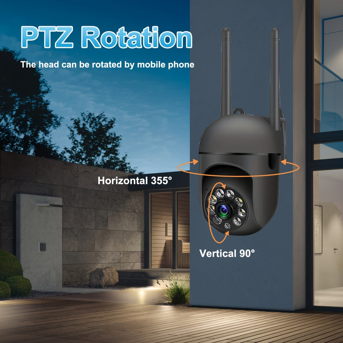 360  Wireless Camera Smart Home Security System