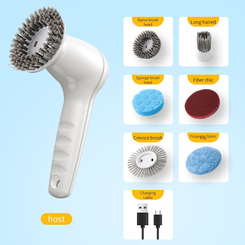 Electric Spin Cleaning Scrubber