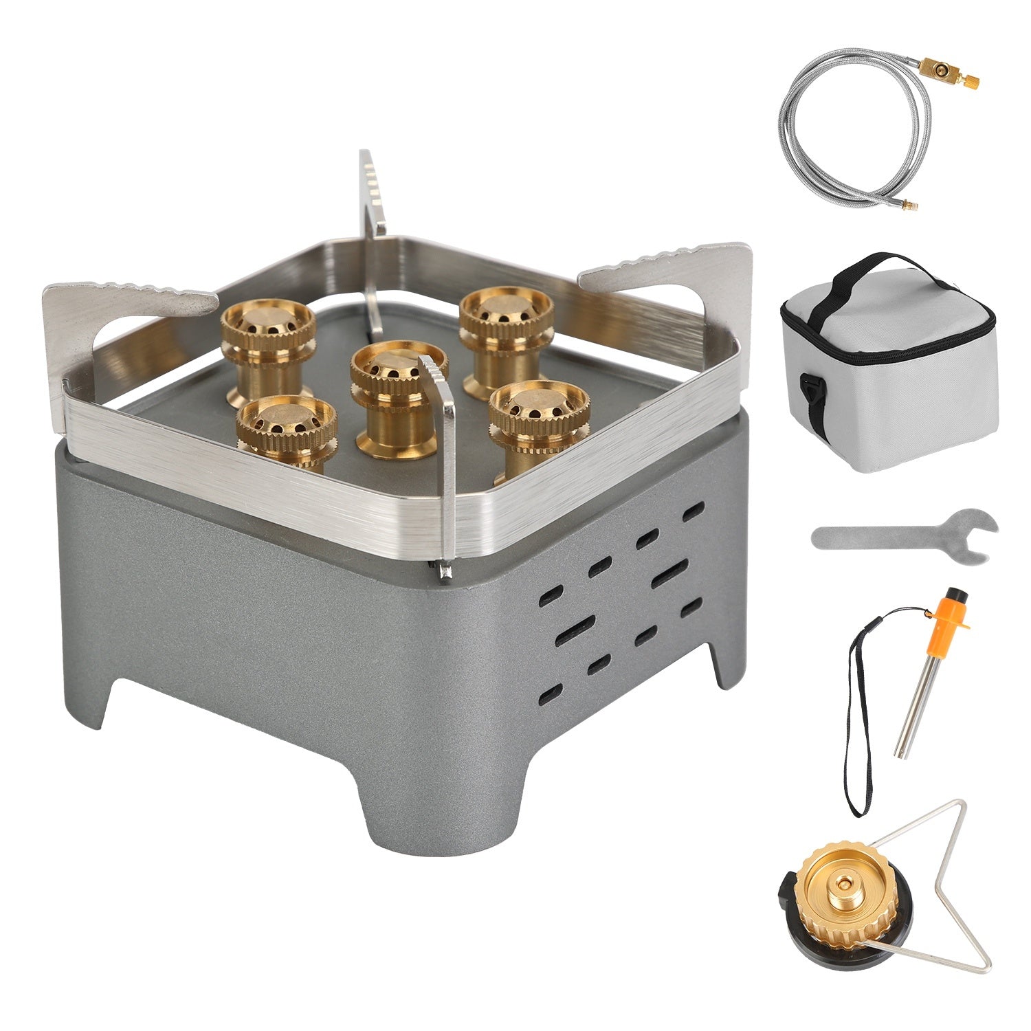 12000W Portable Camping Stove With Cassette