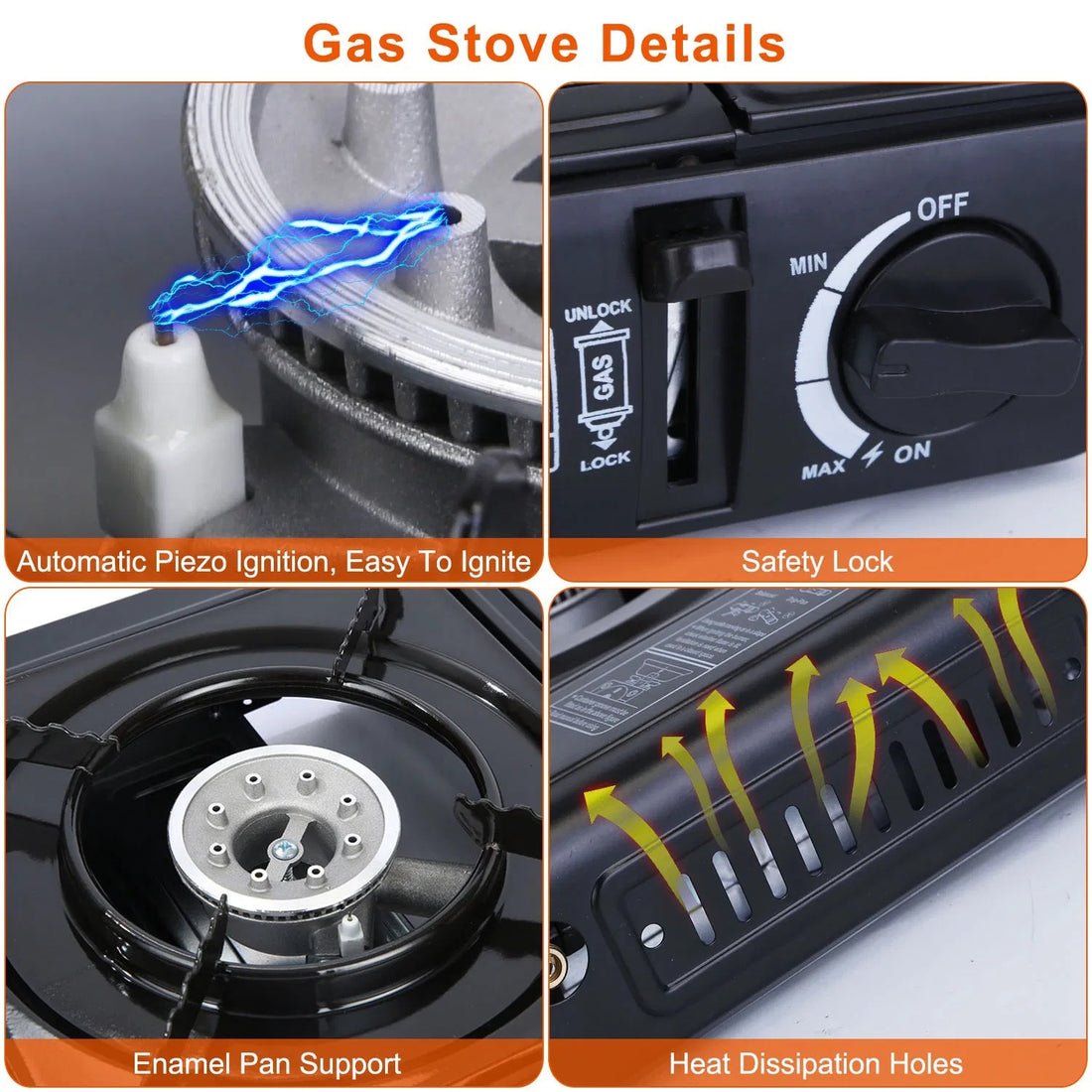 3300W Portable Camping Stove