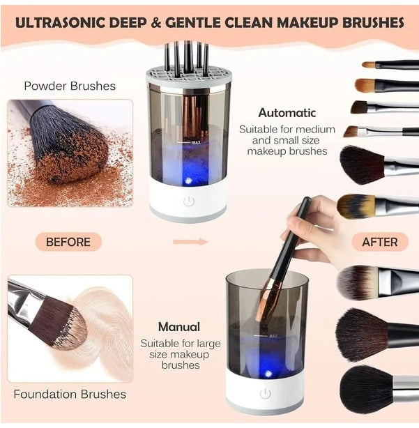 Automatic Brush Cleaner Fast Clean Dryer