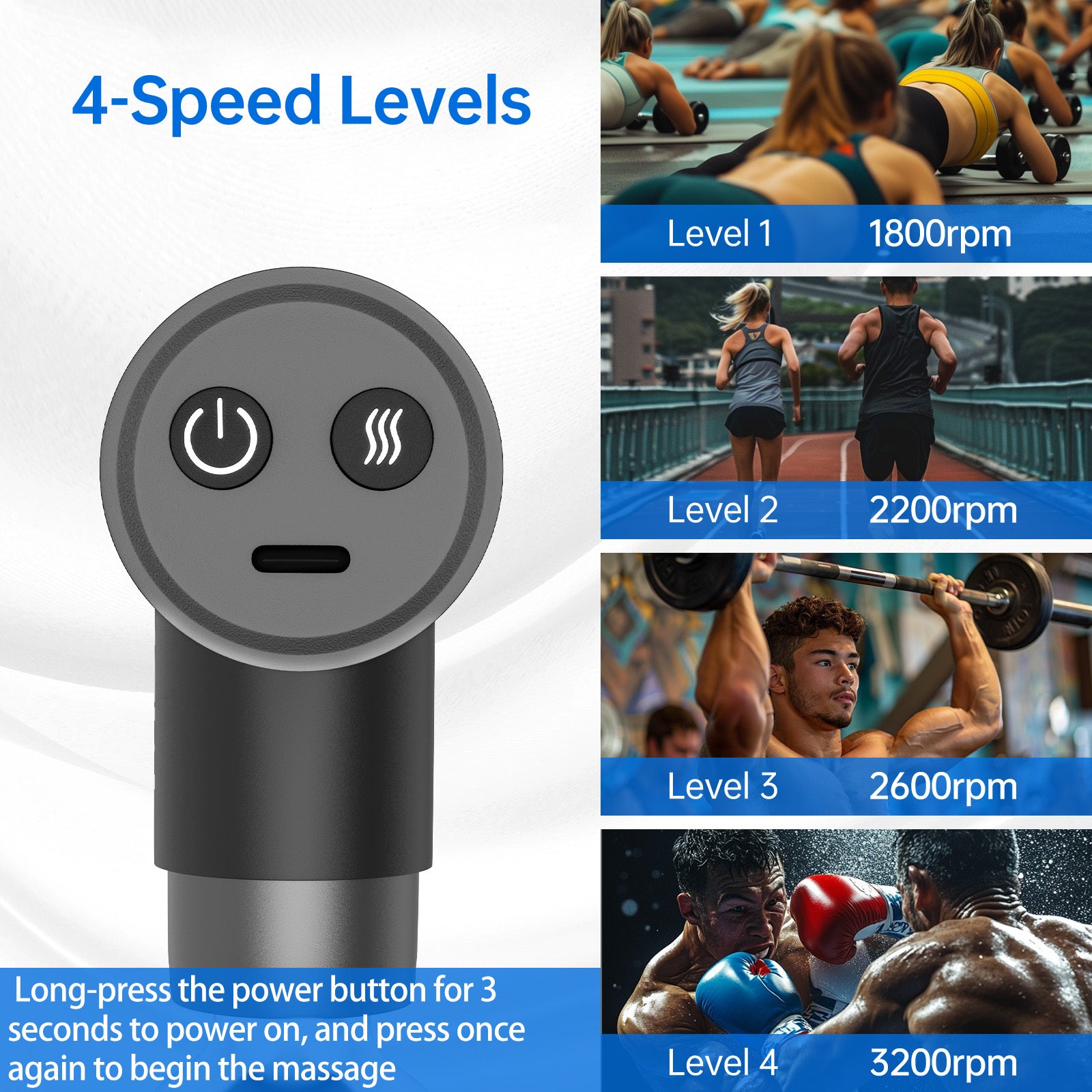 Professional Deep Tissue Massage Gun