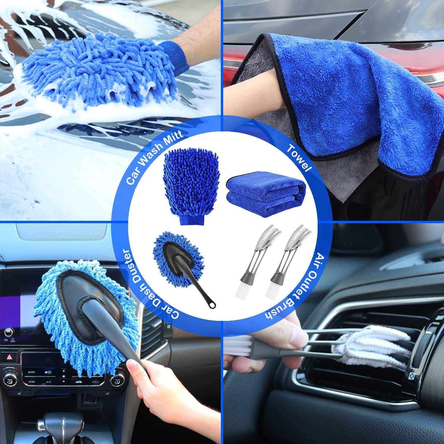26Pcs Car Detailing Brush