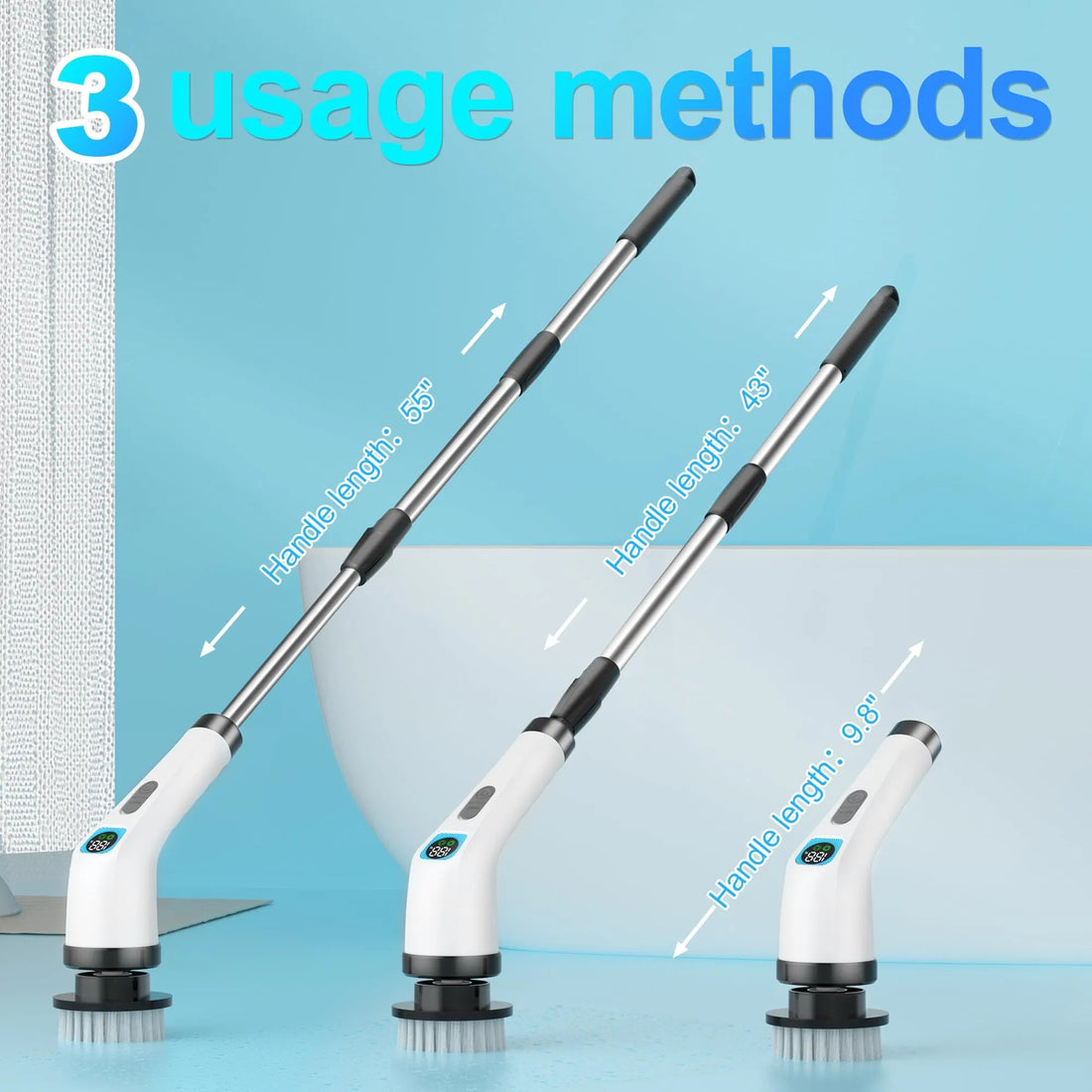 Electric Spin Scrubber For Cleaning
