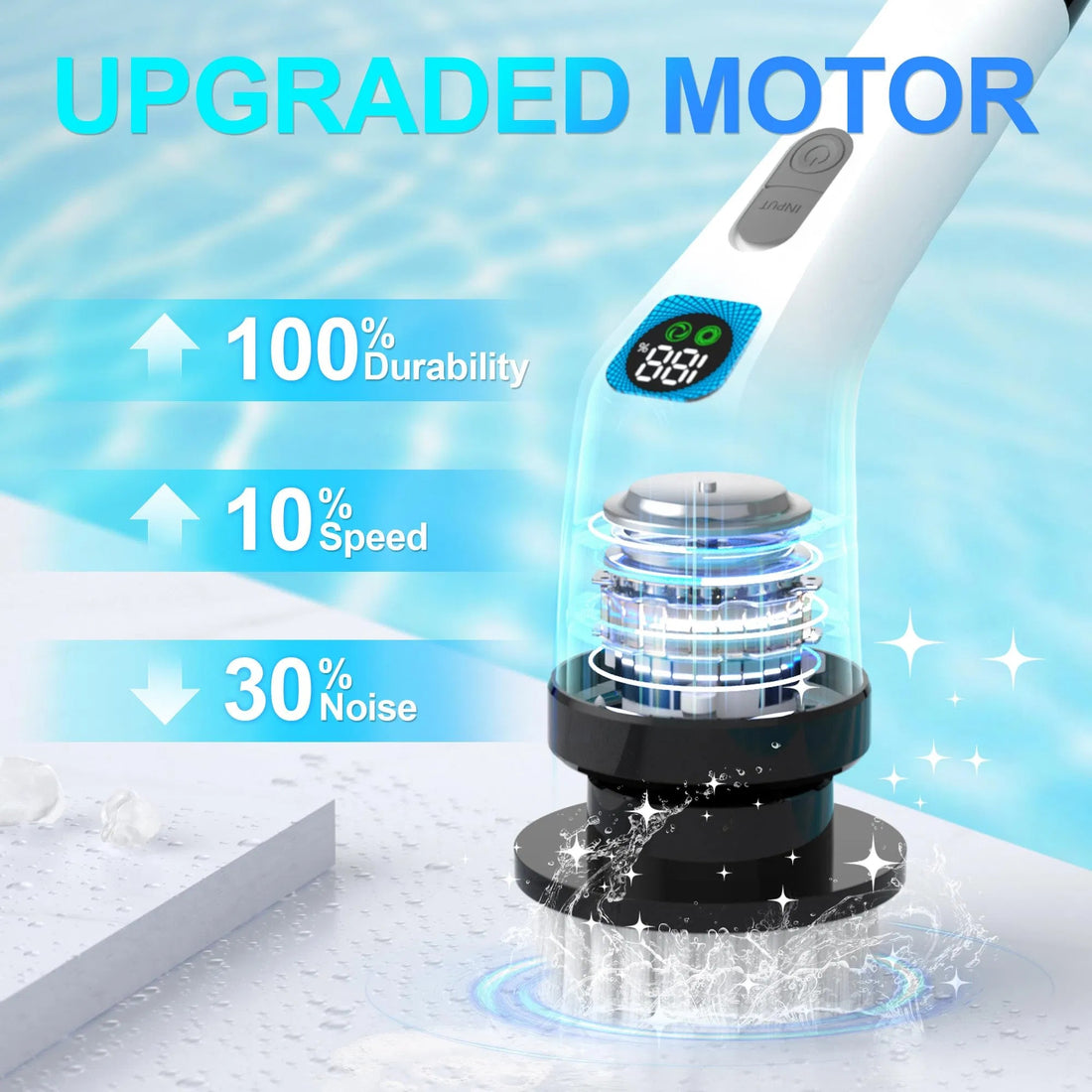 Electric Spin Scrubber For Cleaning