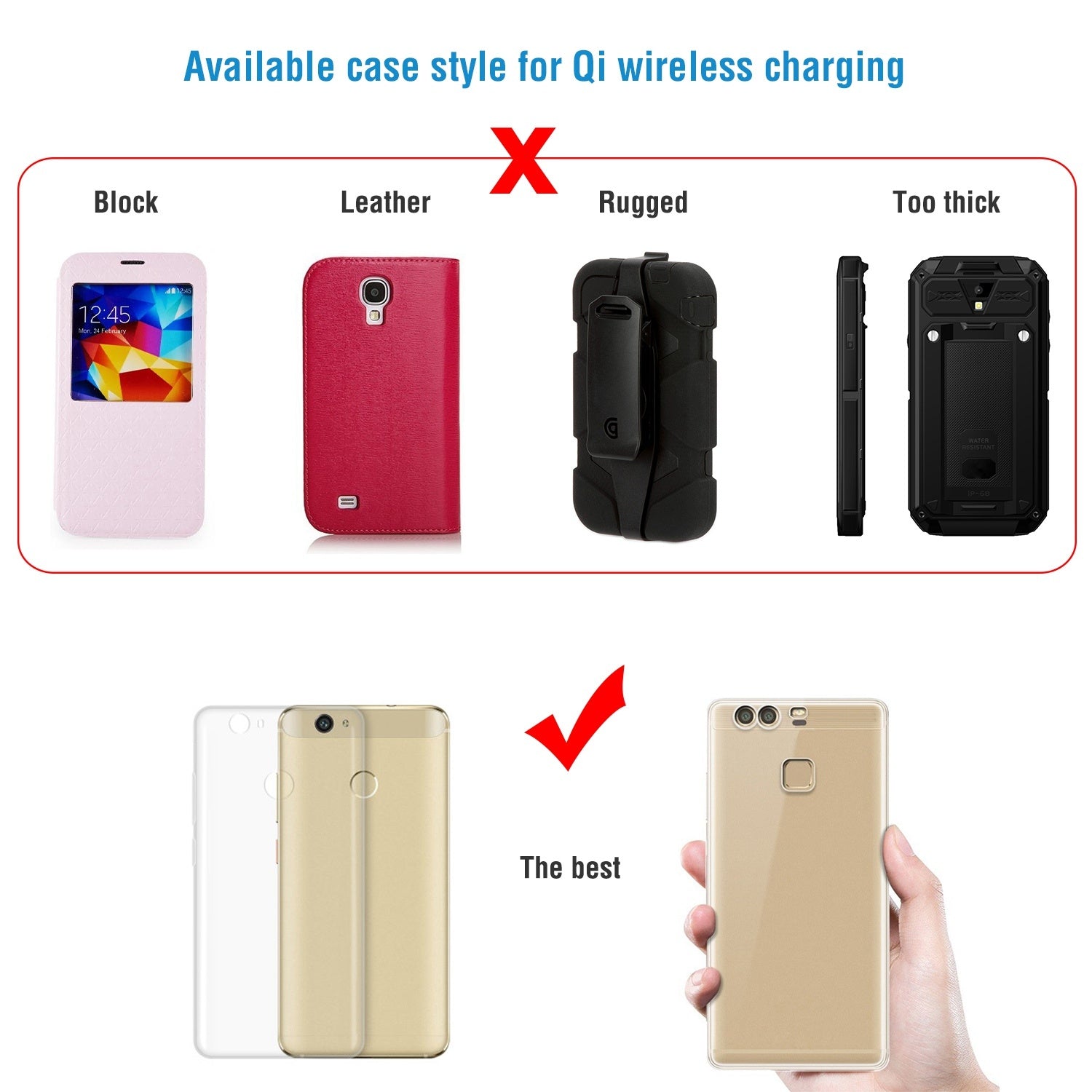 1Pc Magnetic Car Phone Charger