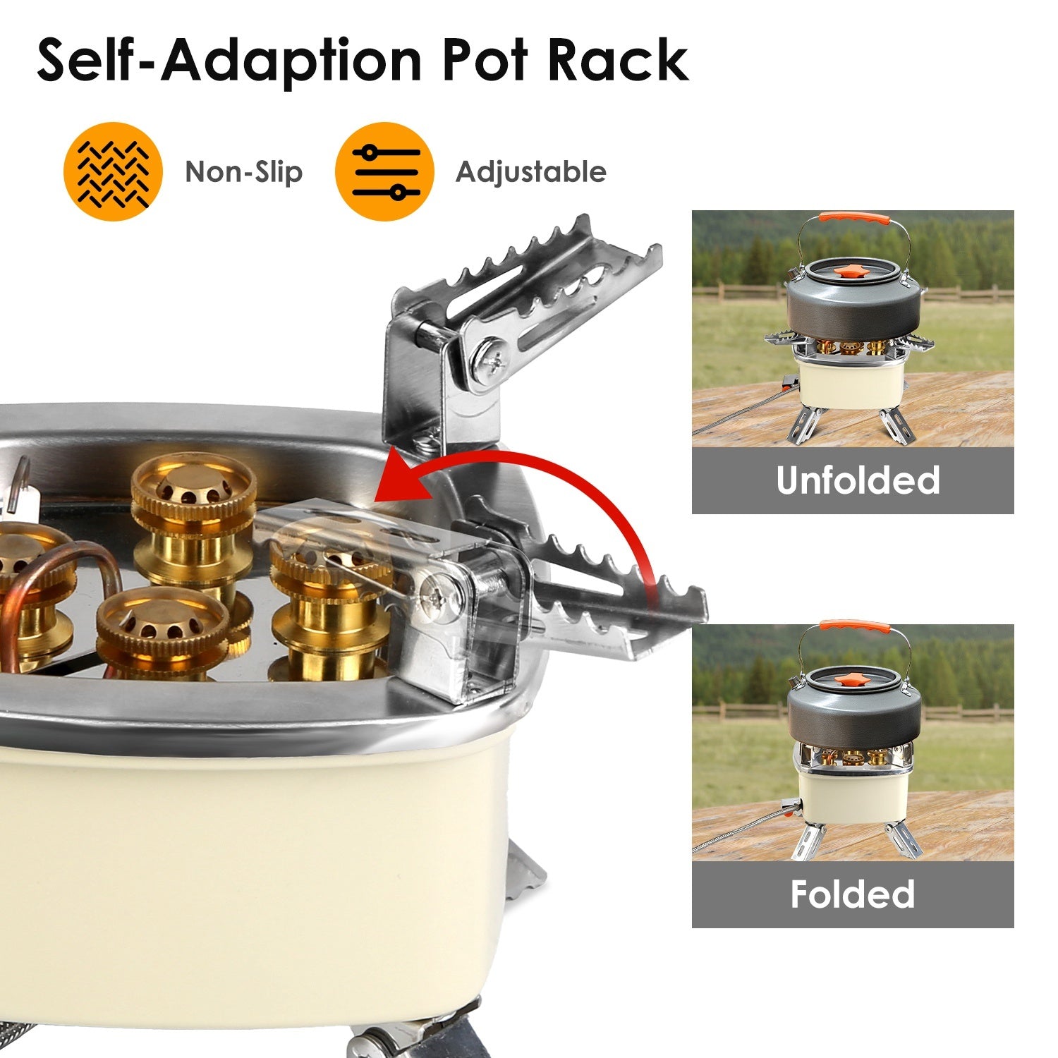 13000W Portable Windproof Camping Stove
