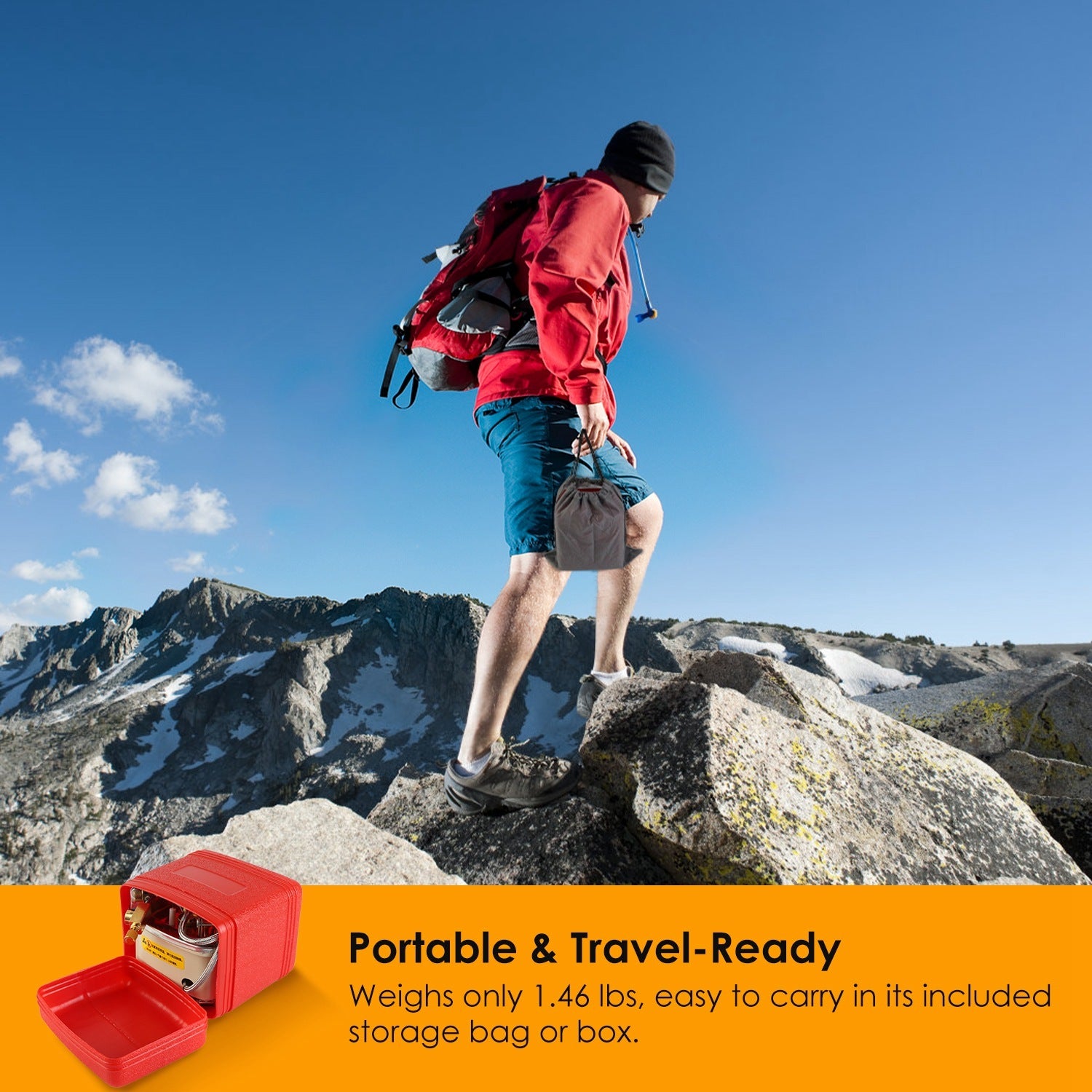 13000W Portable Windproof Camping Stove