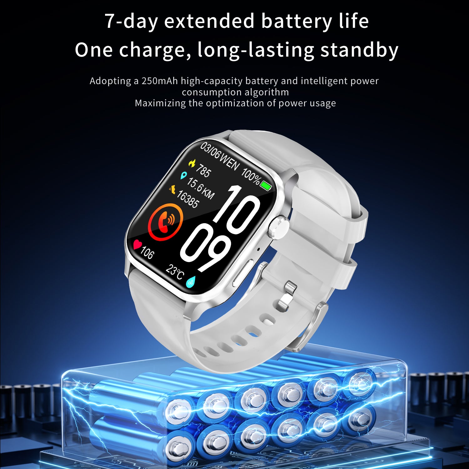 G93 Heart Rate Tracker Smart Watch