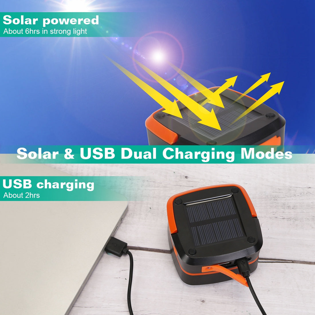 Collapsible Tent Solar Camping Lantern