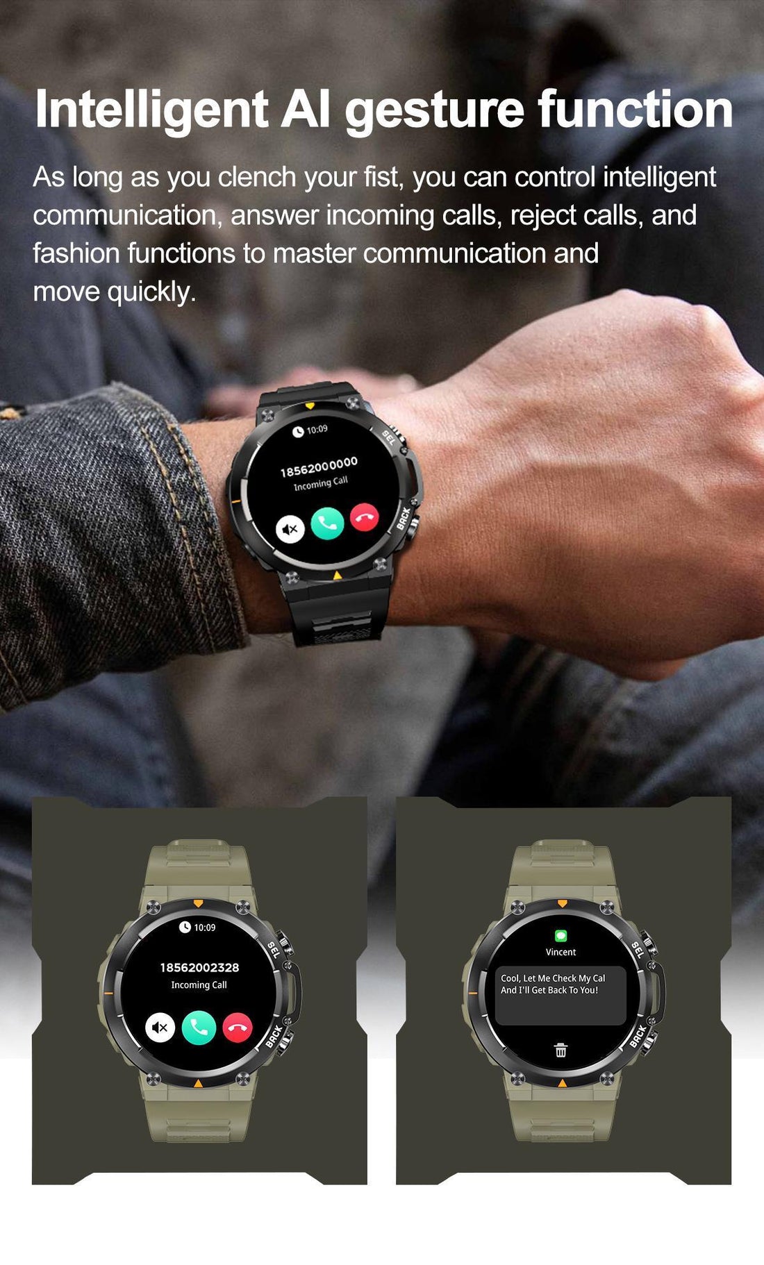 MAX18 Men's Arma Oled 1.43-inch