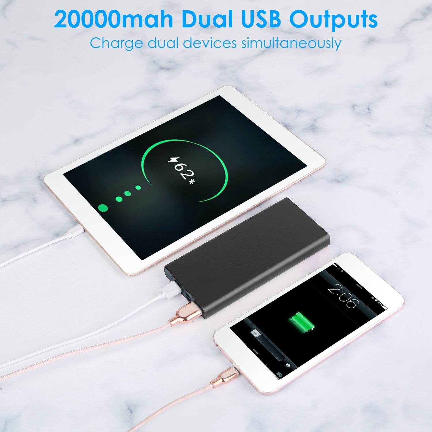 Portable External Battery Pack Phone Charger