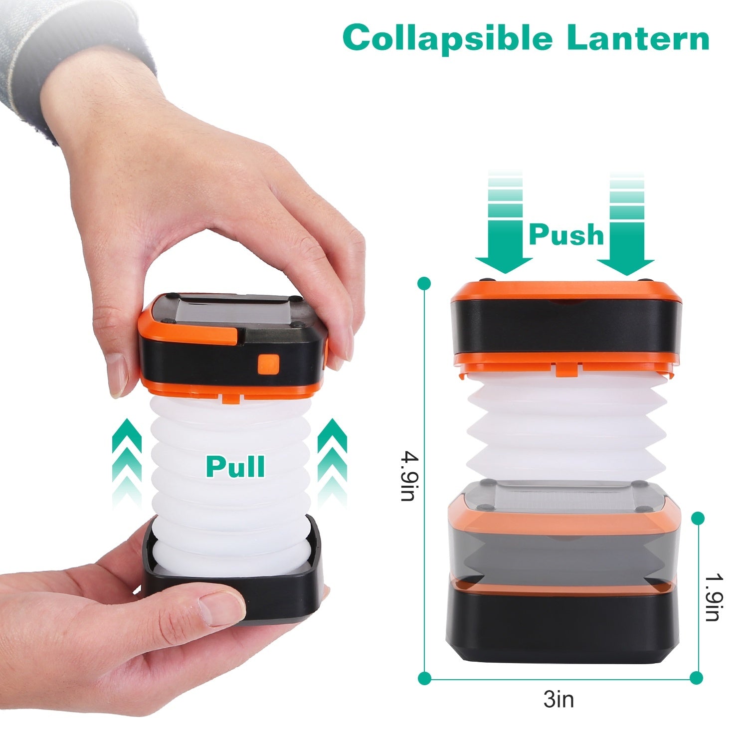 Collapsible Tent Solar Camping Lantern