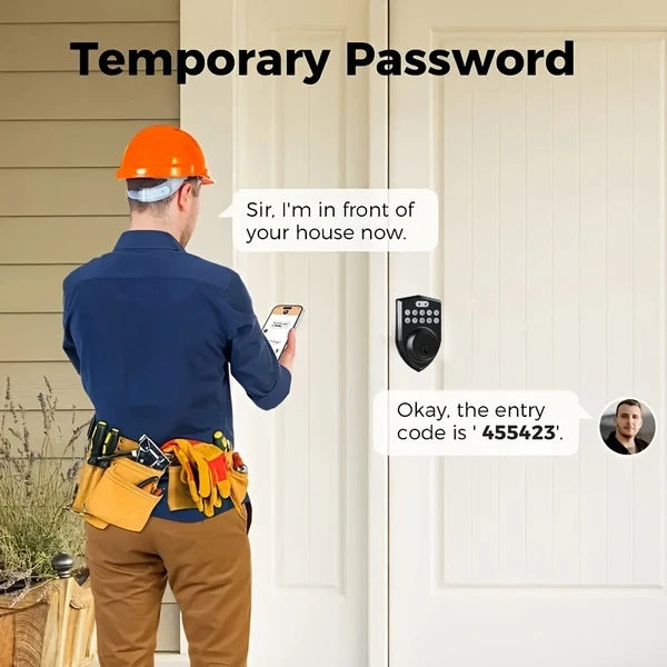 Tuya Door Lock APP Remote Unlock