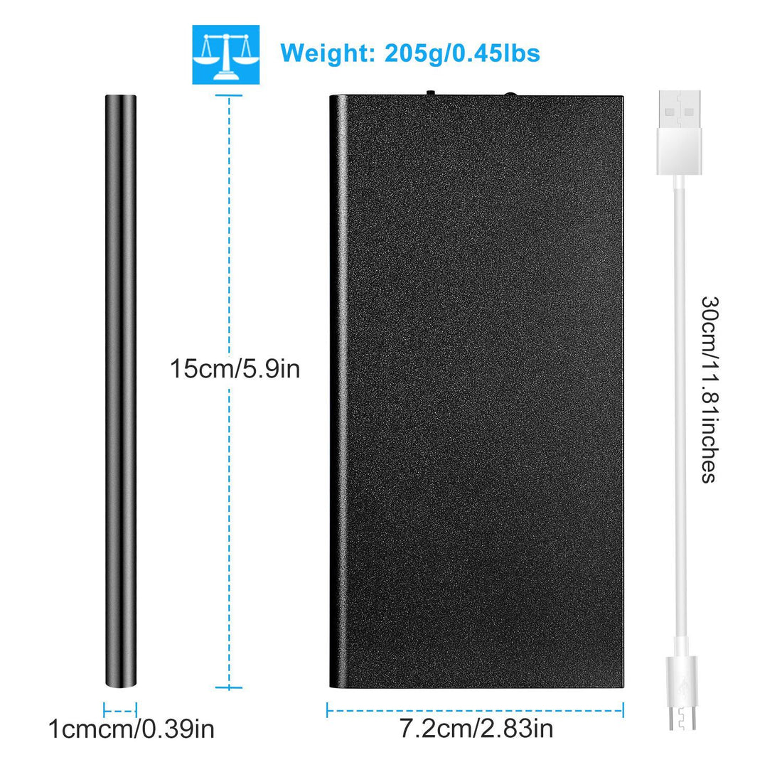 20000mAh Power Bank Phone Charger