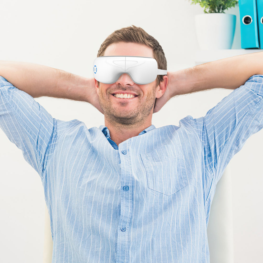 1Pc Eye Massager With Heat