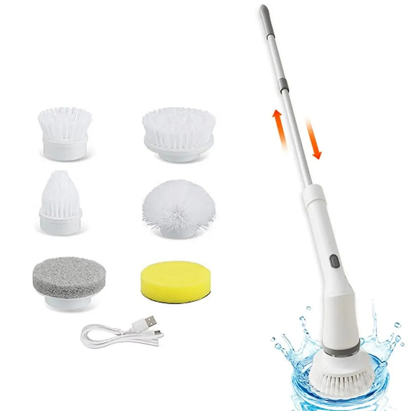 Electric Rotary Washer With Wireless Cleaning Brush