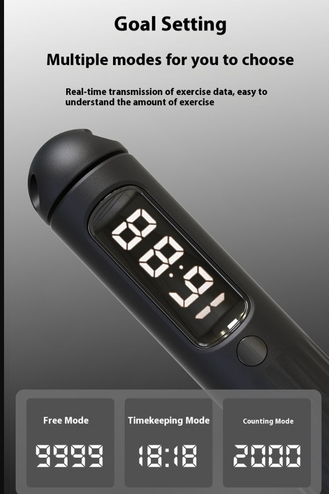 Smart Bluetooth Skipping Rope With Counter Fitness