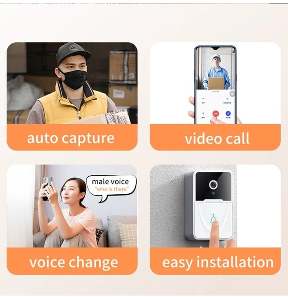 Wireless Security WiFi Smart Doorbell