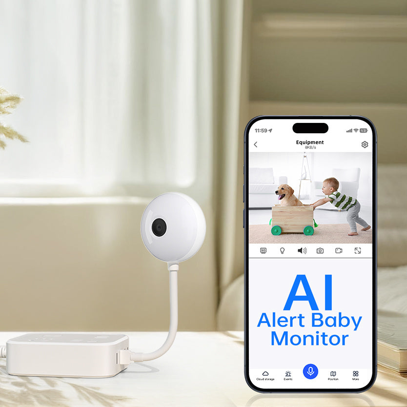 2K Video Camera WiFi Baby Monitor