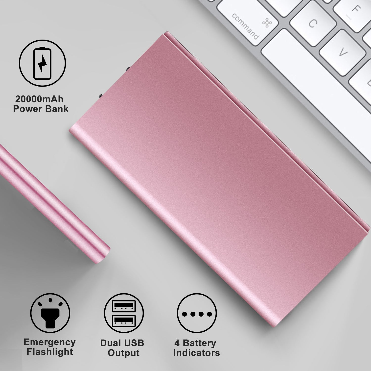 20000mAh Power Bank Phone Charger