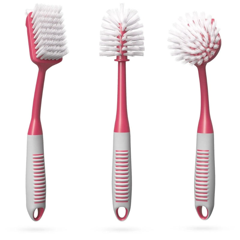 Set Of 3 With Bottle Water Brush