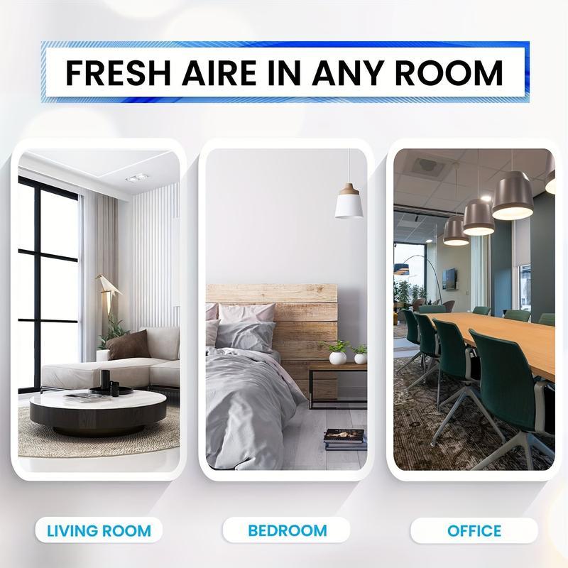 Air Purifier with LED Night Colorful Light