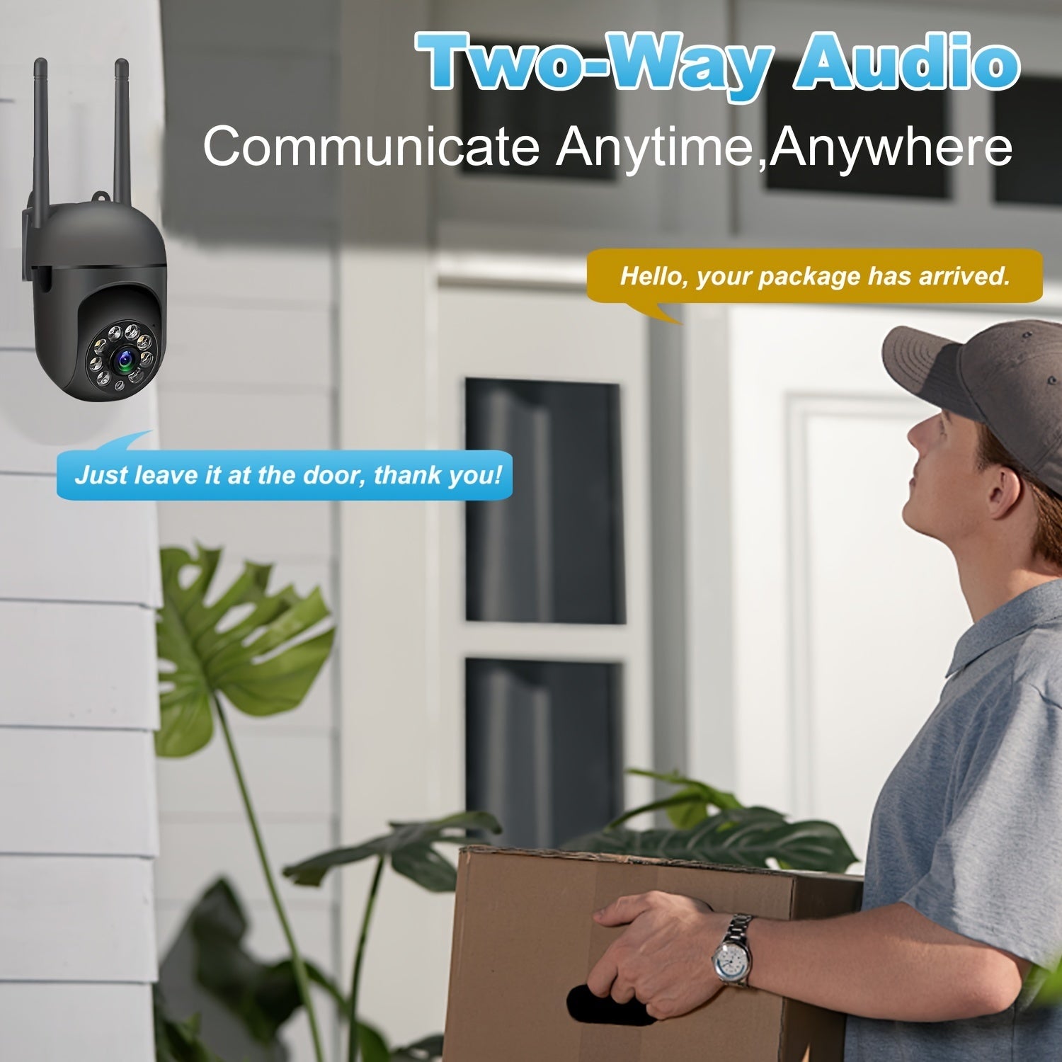 360  Wireless Camera Smart Home Security System