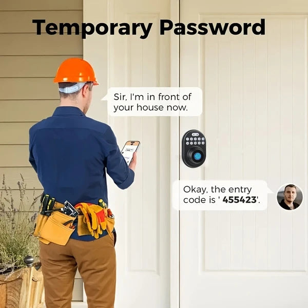 Tuya Intelligent Fingerprint Door Lock