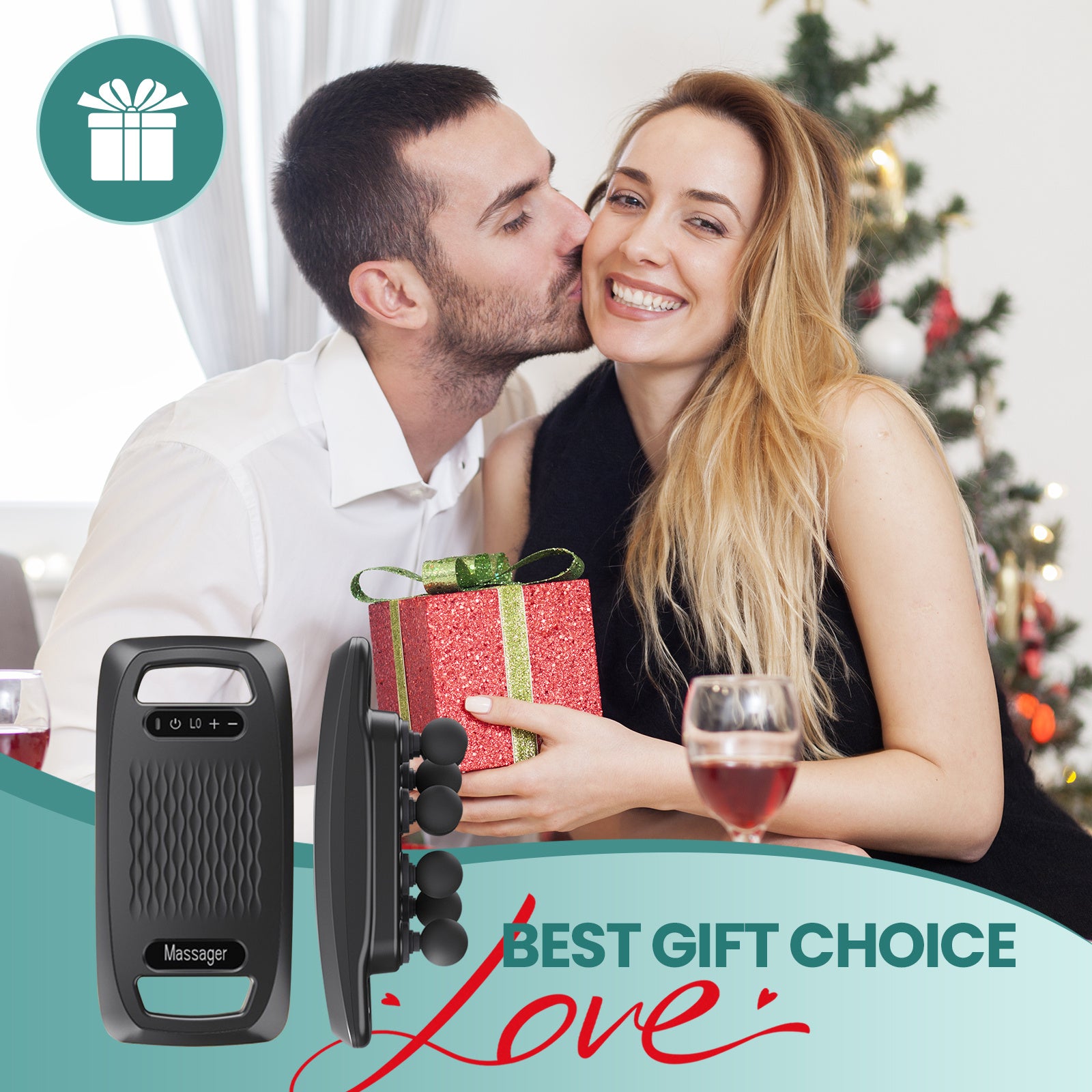 Massage Gun With Heat For Deep Tissues