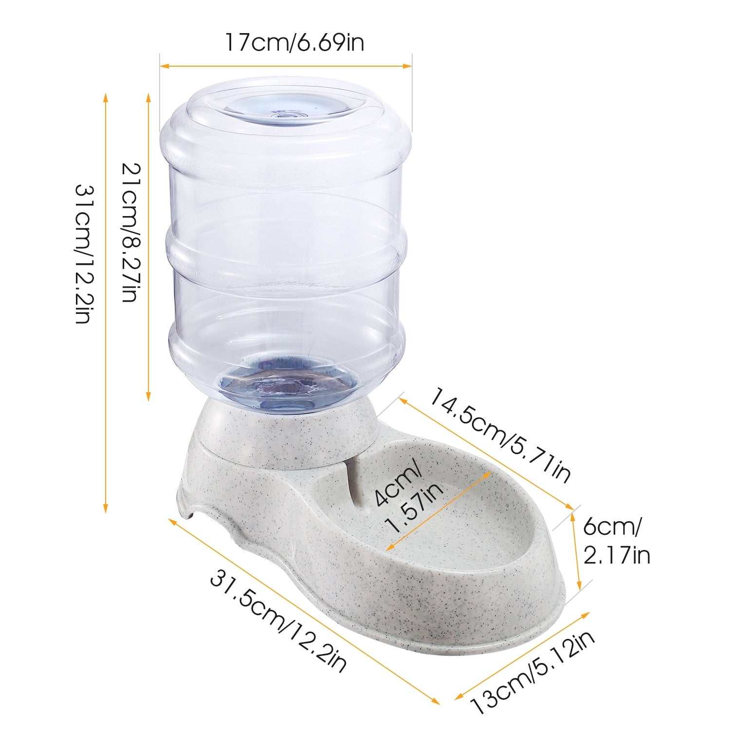 3.5L 1Gal Pet Water Automatic Dispenser