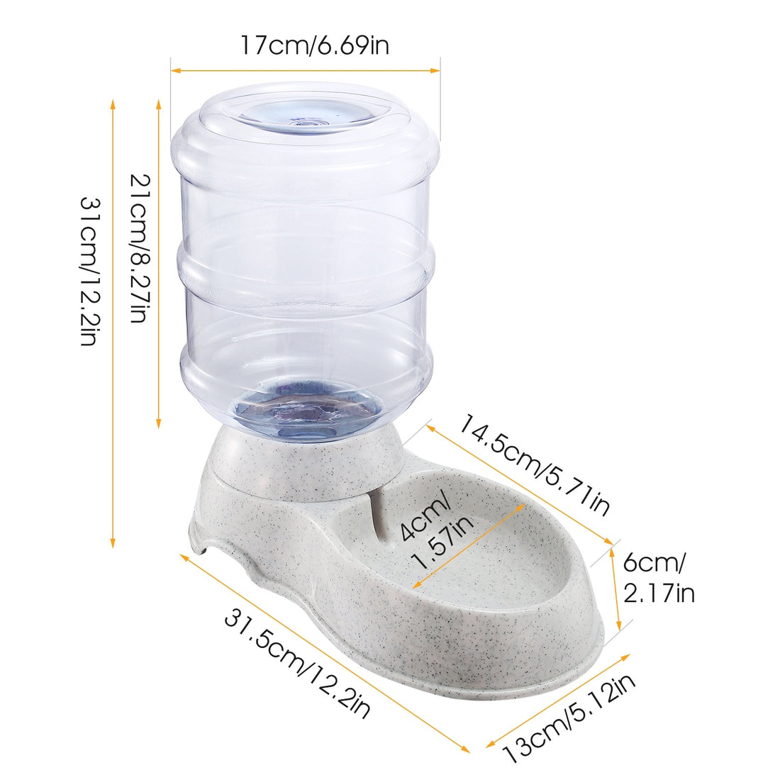 3.5L 1Gal Pet Water Automatic Dispenser