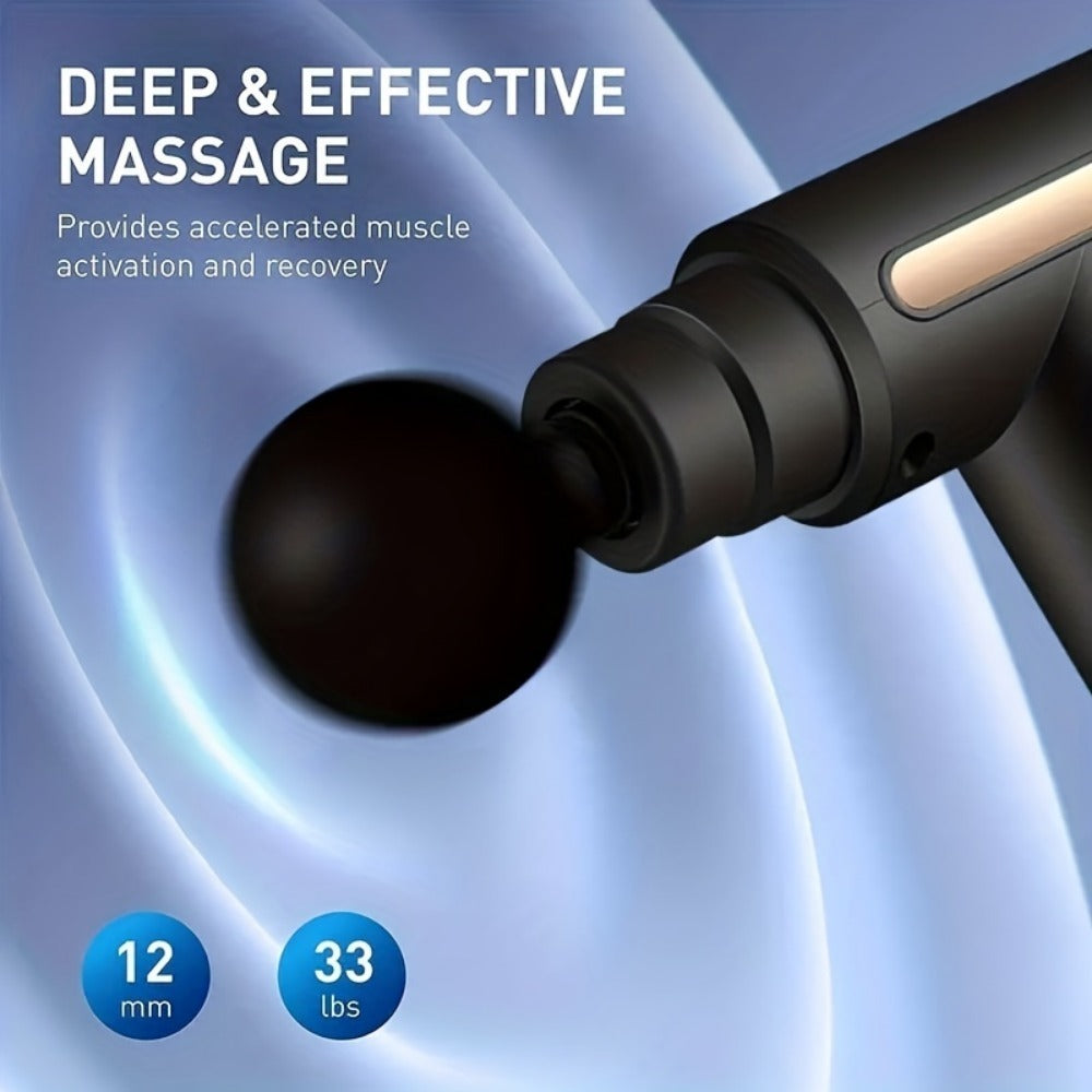 Portable Muscle Relaxer USB Rechargeable Gun