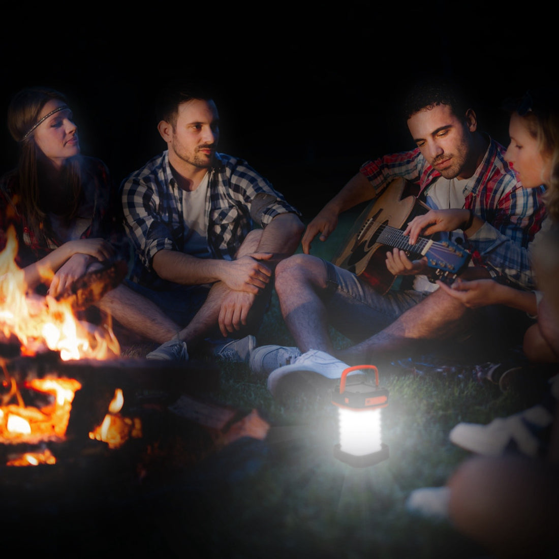 Collapsible Tent Solar Camping Lantern