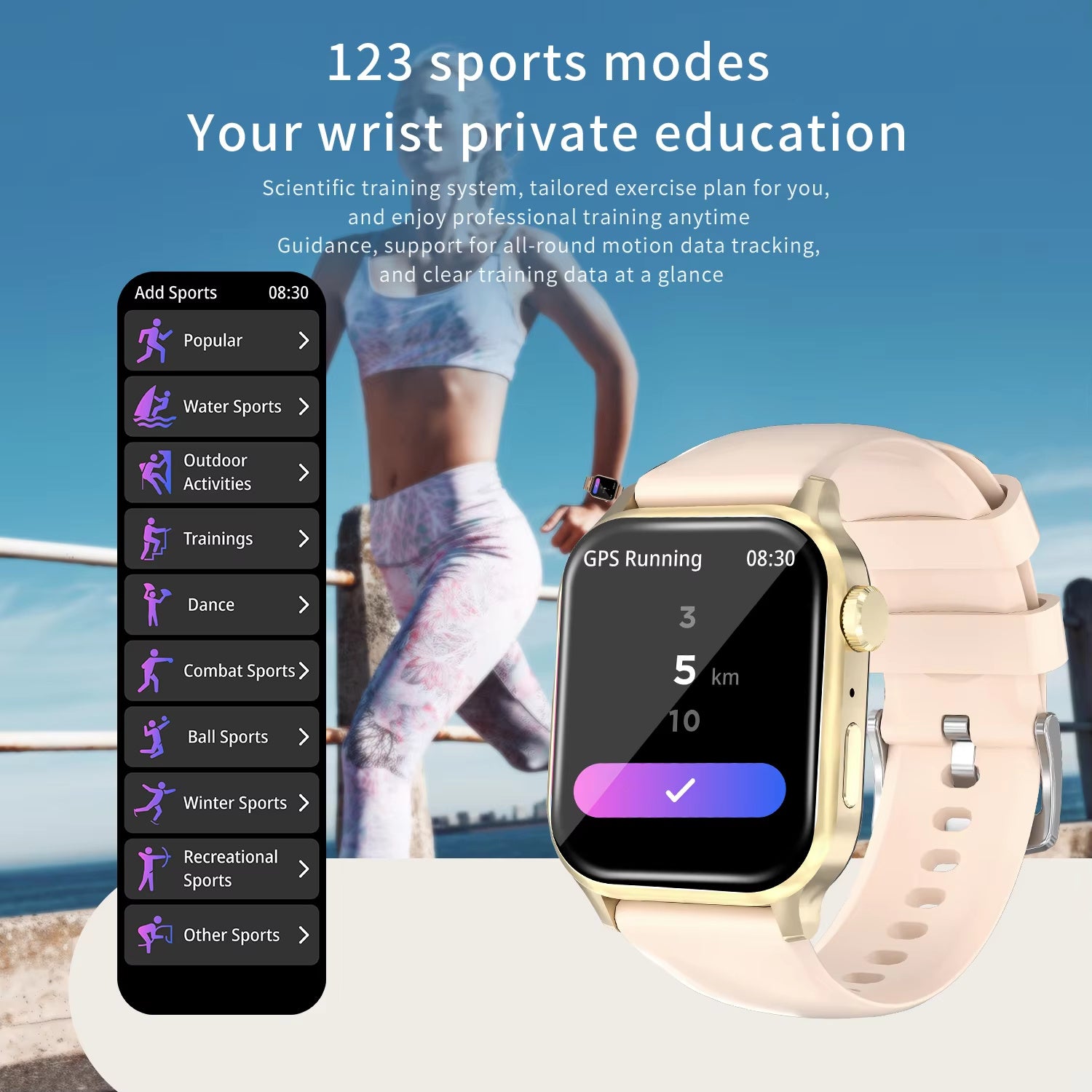 G93 Heart Rate Tracker Smart Watch