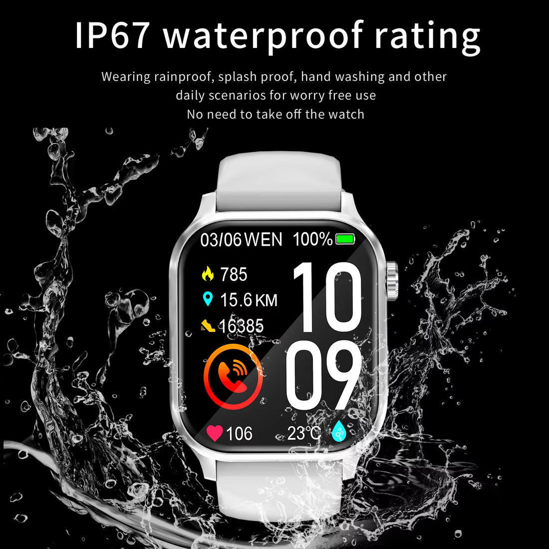 G93 Heart Rate Tracker Smart Watch