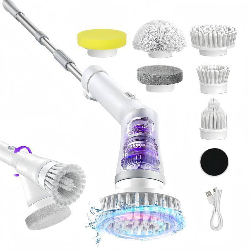 Electric Rotary Washer With Wireless Cleaning Brush