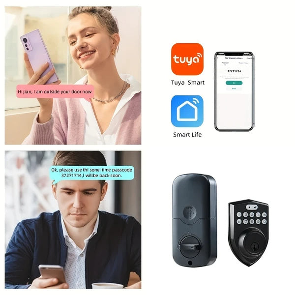 Tuya Door Lock APP Remote Unlock