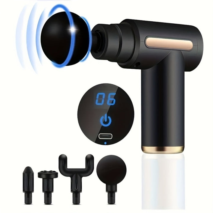 Portable Muscle Relaxer USB Rechargeable Gun