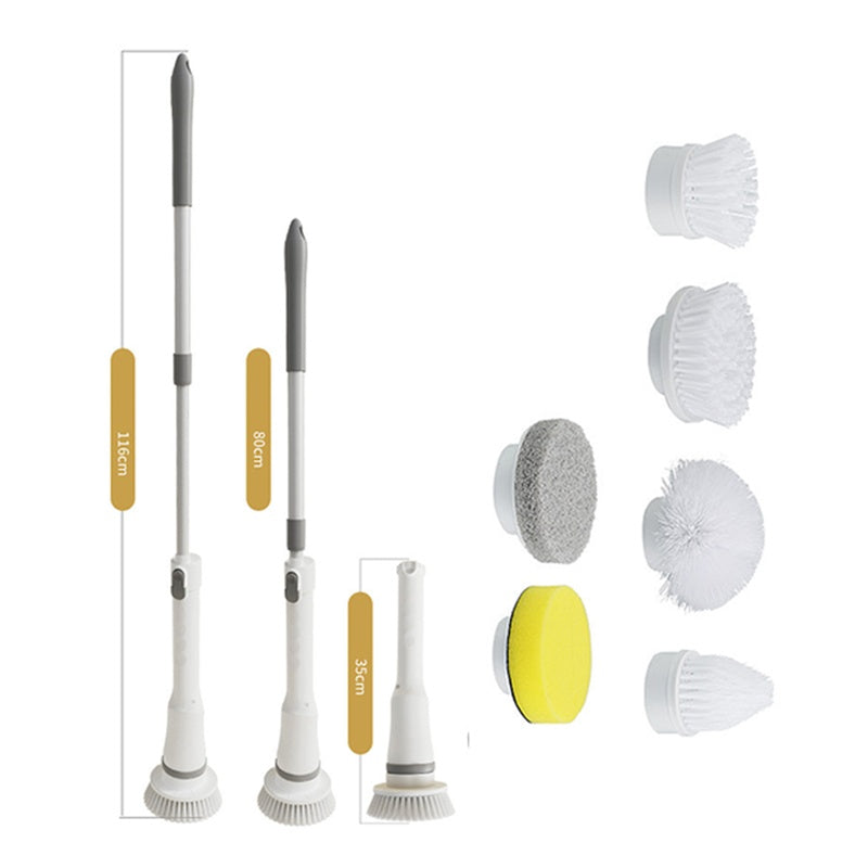 Electric Rotary Washer With Wireless Cleaning Brush