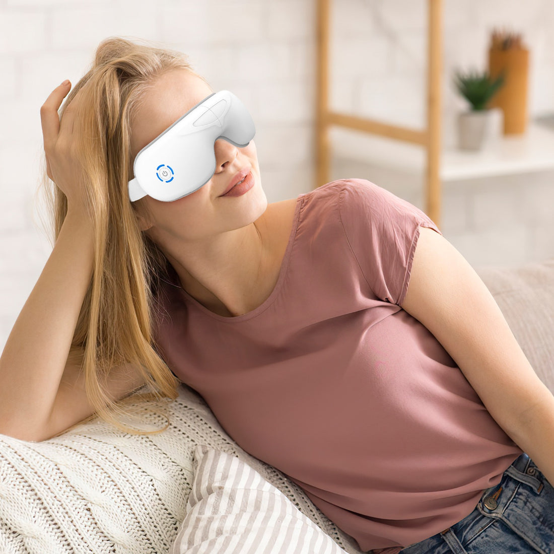 1Pc Eye Massager With Heat