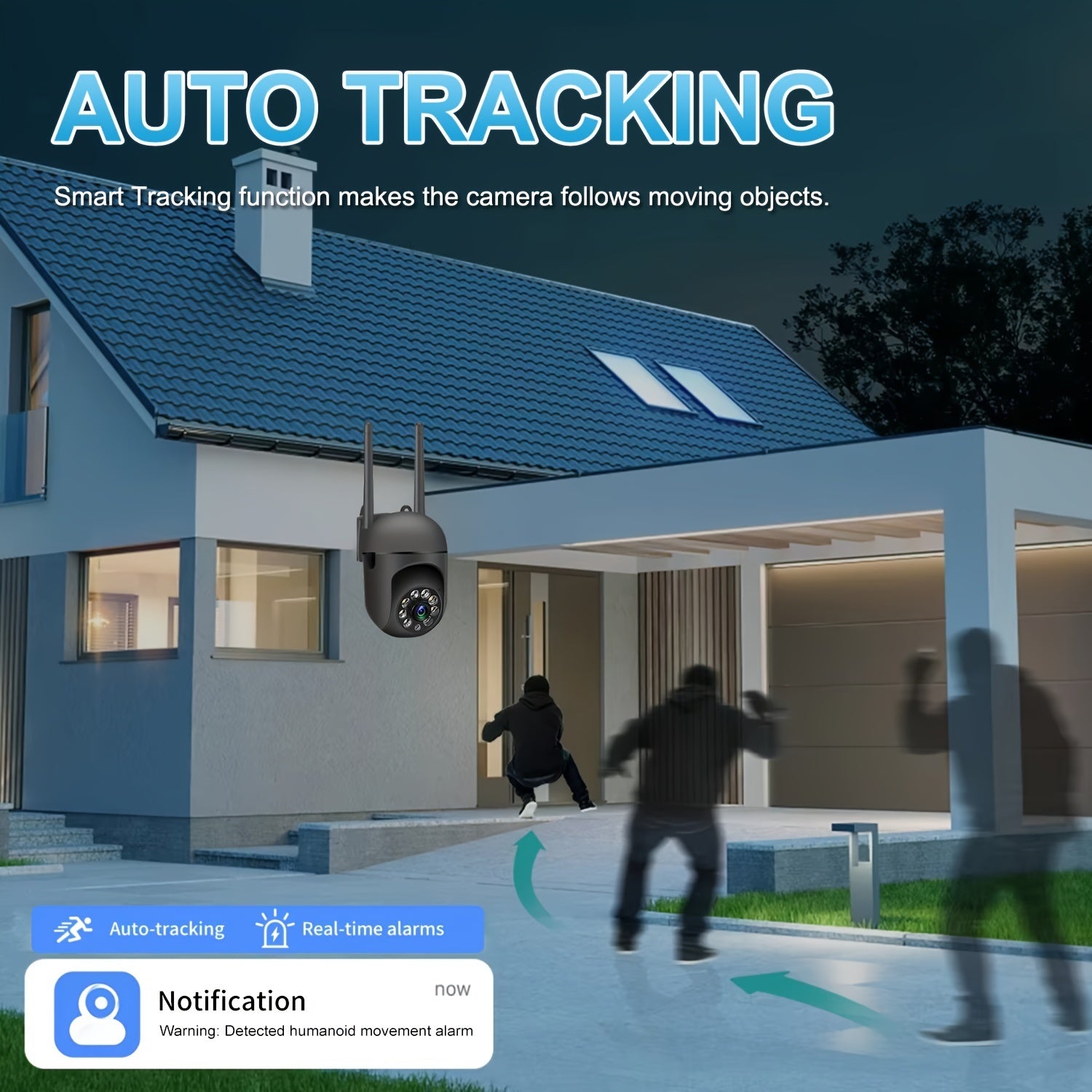 360  Wireless Camera Smart Home Security System